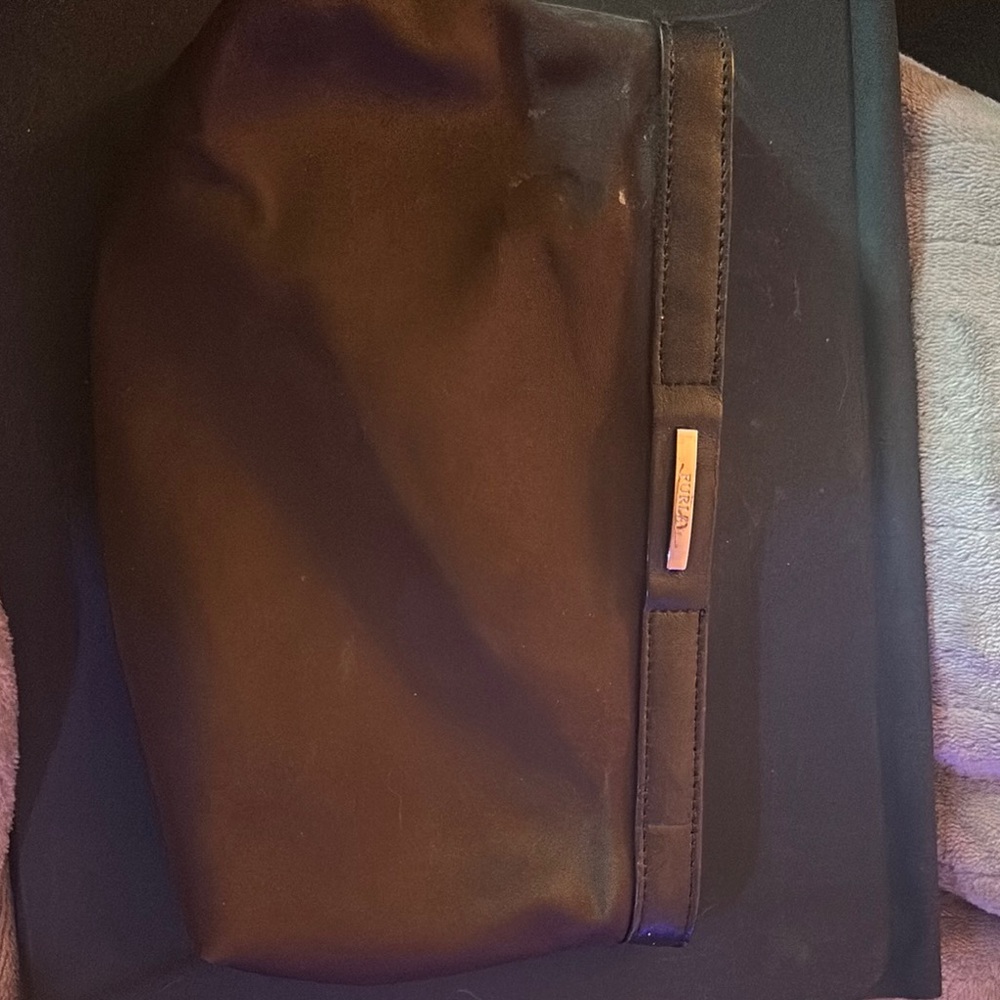 Furla Black Cosmetic Bag